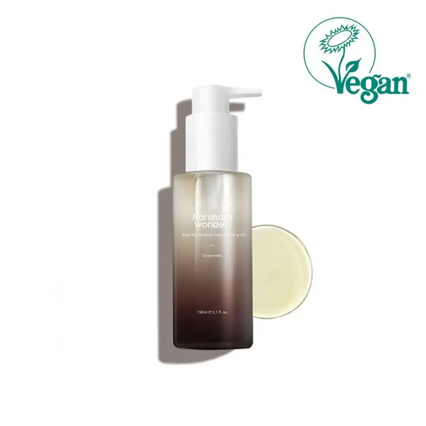 HARUHARU Black Rice Moisture Cleansing Oil