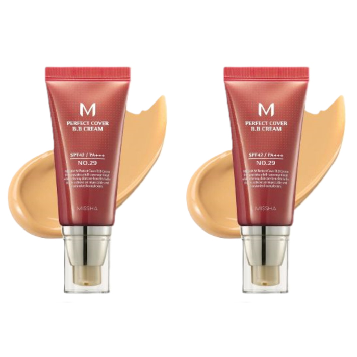 MISSHA M Perfect Cover BB Cream SPF42 PA+++ Nº 29 Caramel Beige – 50 ml