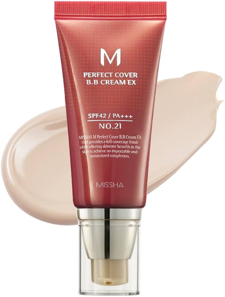 MISSHA PERFECT COVER BB CREAM #21