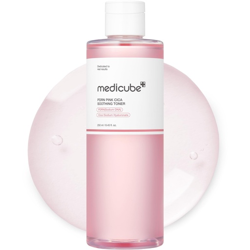 [MDCB-PDRNPCST250] MEDICUBE PDRN PINK CICA SOOTHING TONER 250ML